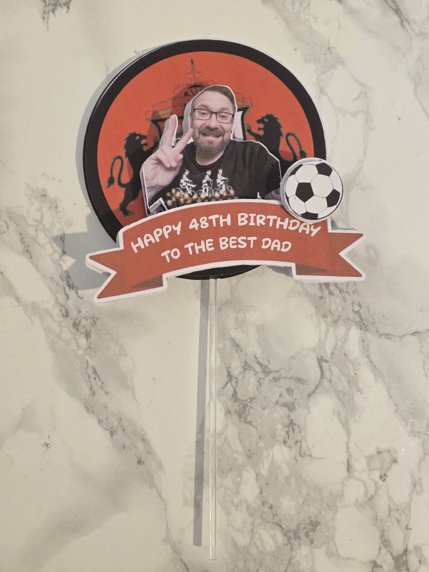 Bespoke Handcrafted Cake Topper Set | 3D Luxury Layered Cardstock & Custom Photo Toppers