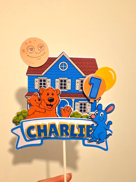 Bespoke Handcrafted Cake Topper Set | 3D Luxury Layered Cardstock & Custom Photo Toppers